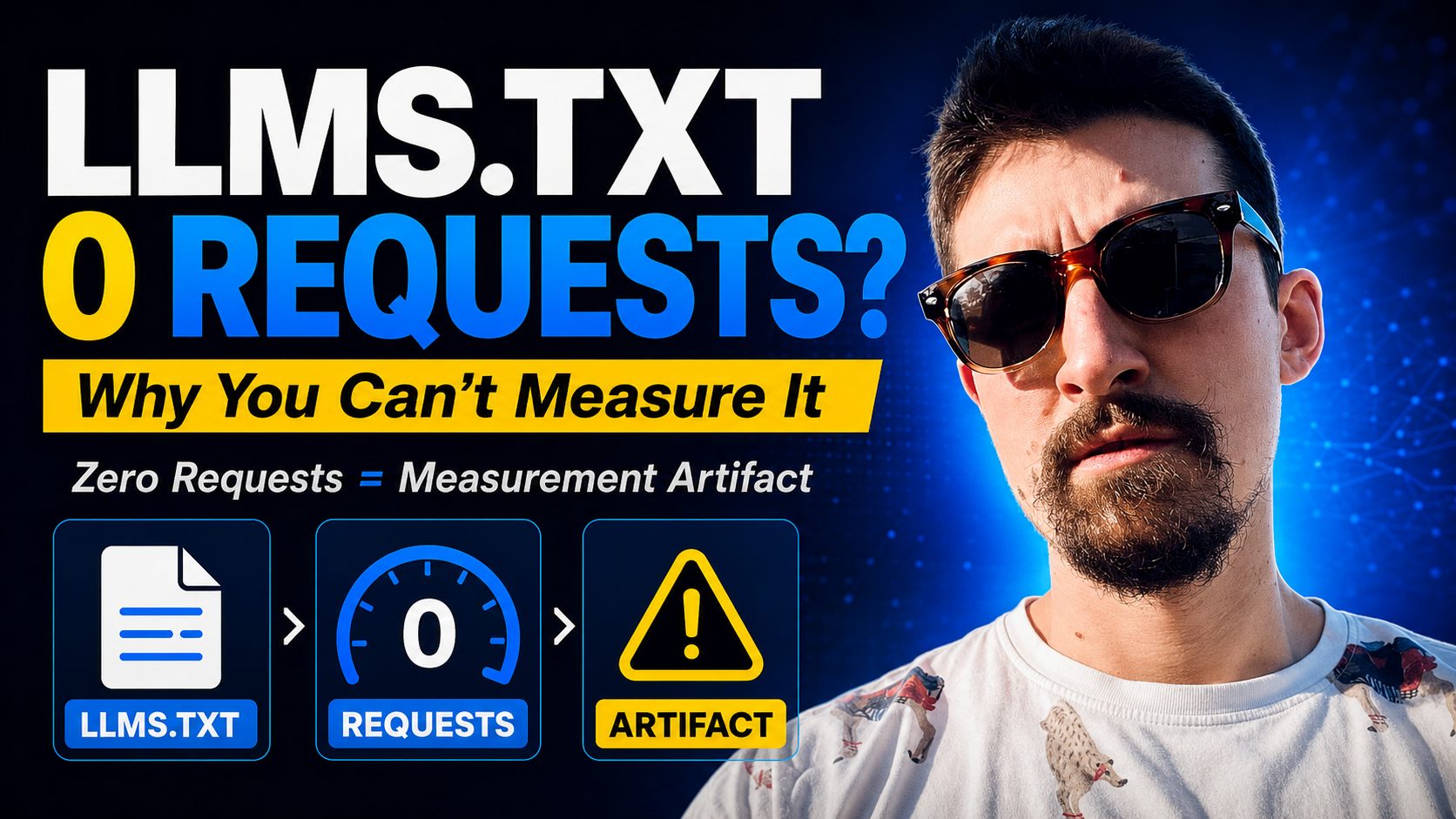 llms.txt Takes Ten Minutes to Publish and Is Almost Impossible to Measure. Here's the Trap in Every Report You've Read.