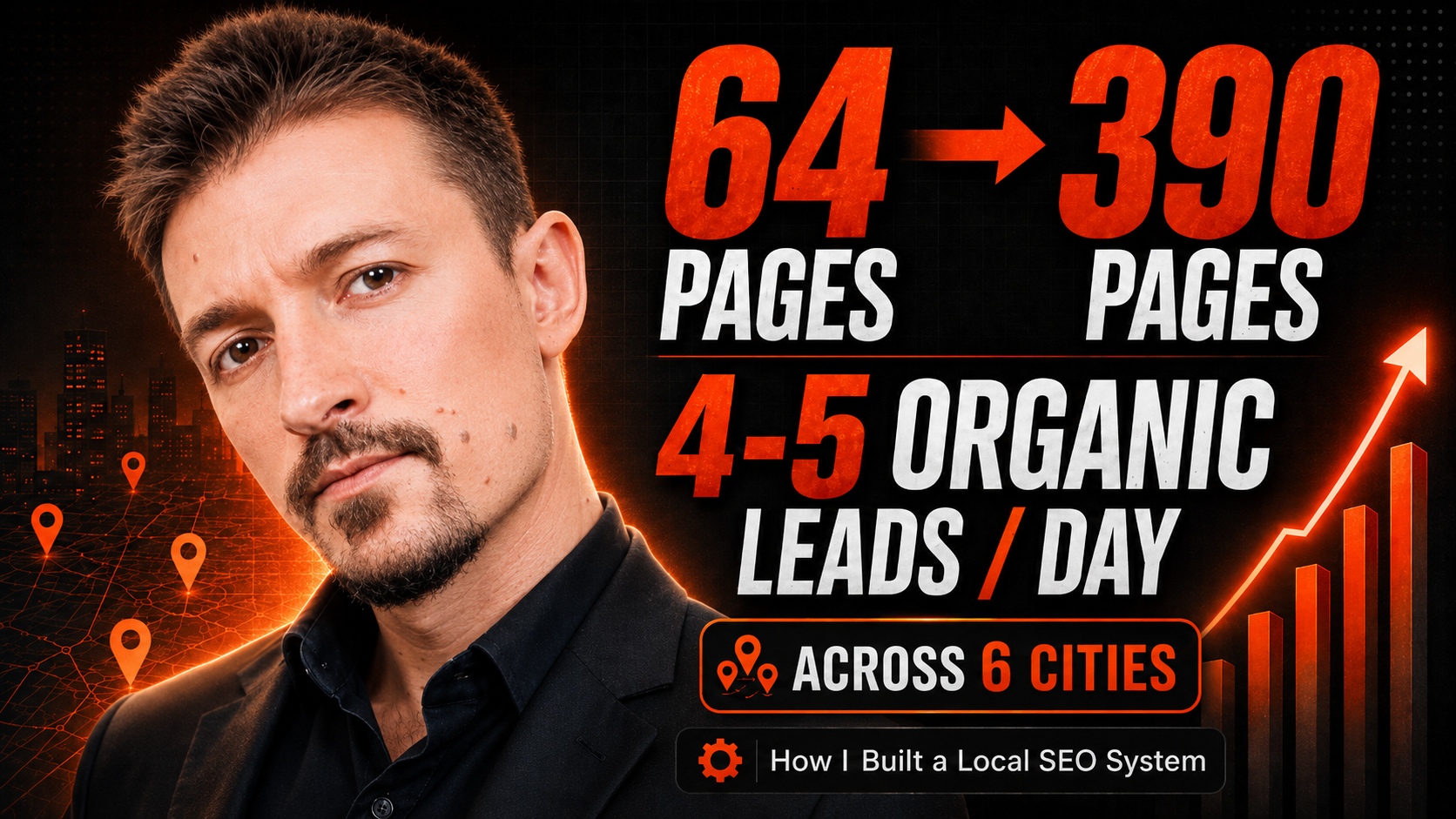 From 64 to 496 Pages: How I Built a Local SEO System That Drives 4-5 Organic Leads Per Day Across 6 Cities